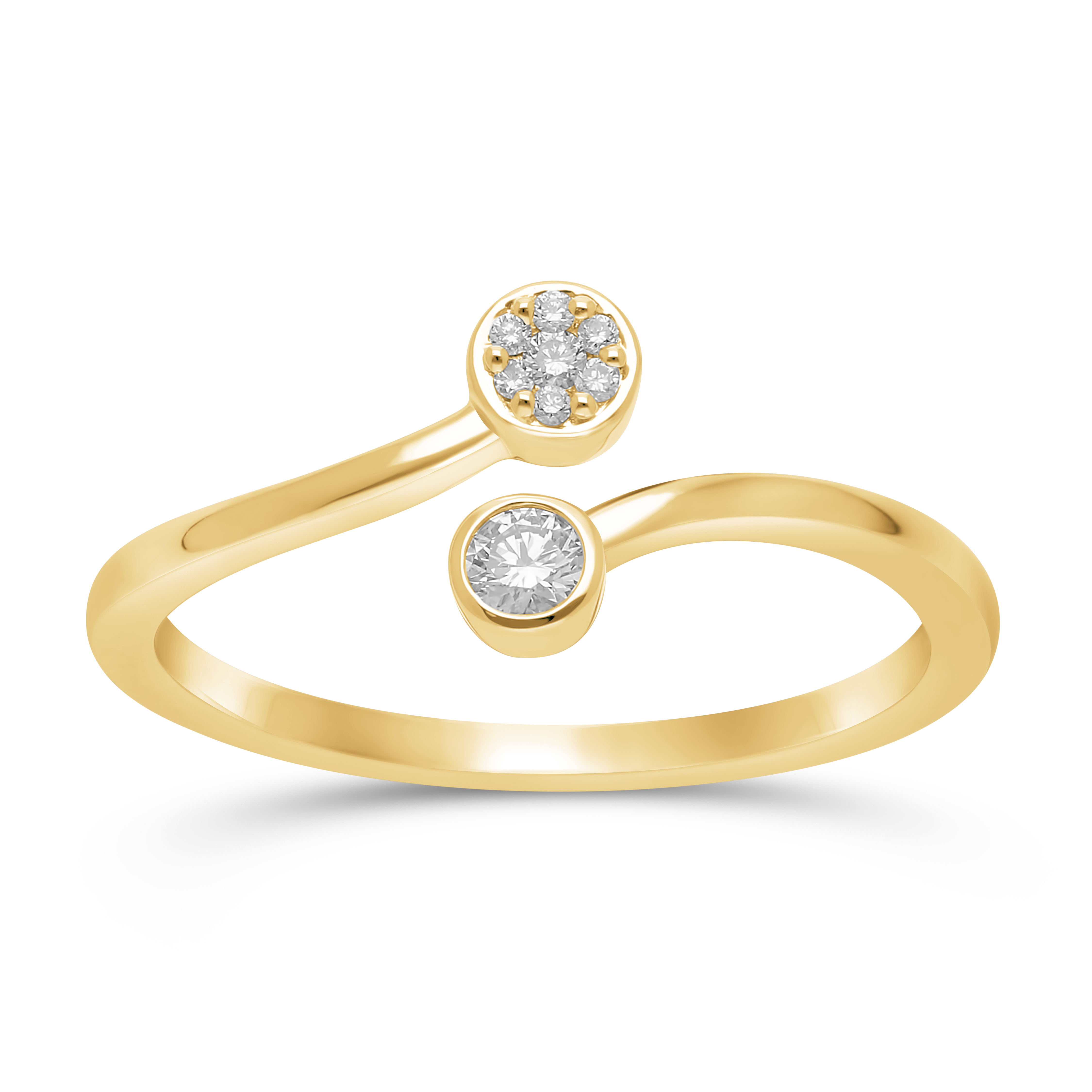 Sculpted Radiance Hoops